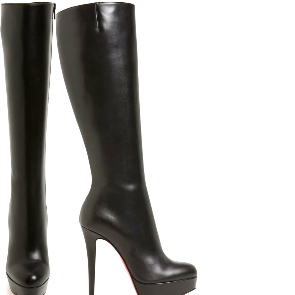 ❌SOLD❌Christian Louboutin platform boots size 40.5